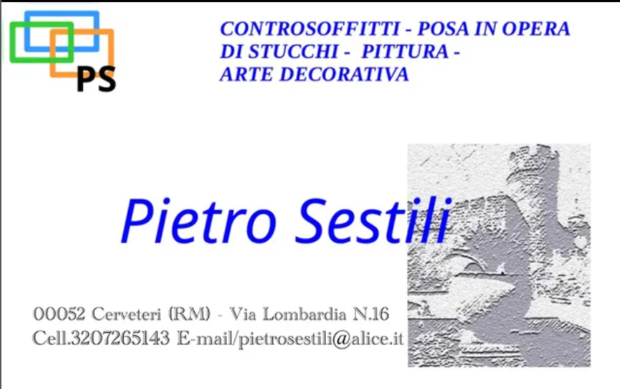 Pietro Sestili - Controsoffitti e Decorazioni